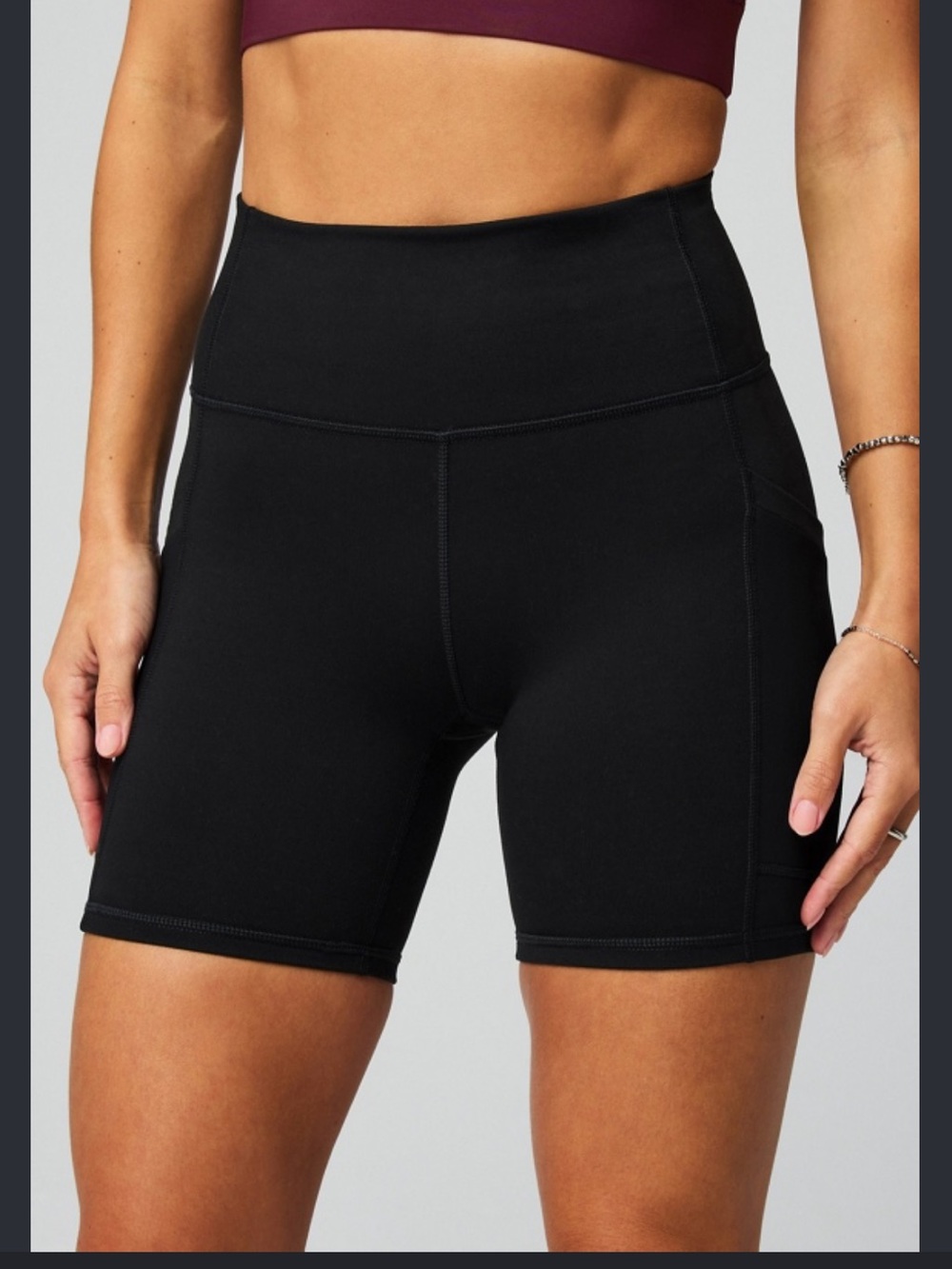 Fabletics On-The-Go PowerHold High-Waisted short medium